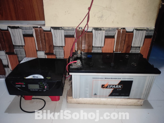 SPARK XP-200 & HAMKO 1000 VA IPS বিক্রি হবে